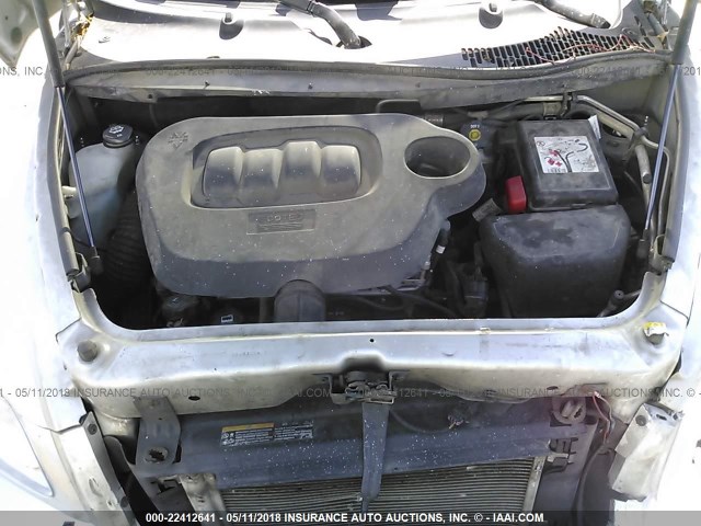 3GNBAAFW6BS563161 - 2011 CHEVROLET HHR LS SILVER photo 10