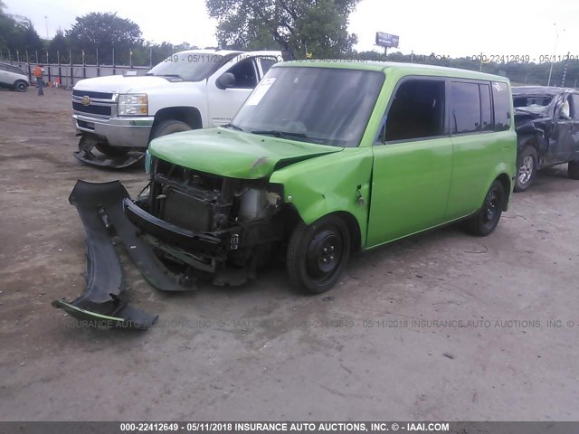 JTLKT324X40151732 - 2004 TOYOTA SCION XB მწვანე ფოტო 2