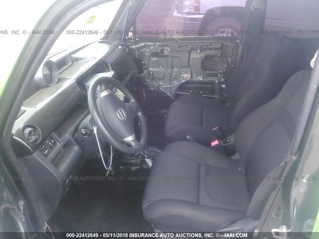 JTLKT324X40151732 - 2004 TOYOTA SCION XB მწვანე ფოტო 5