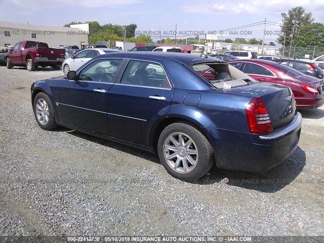 2C3AA63H35H503213 - 2005 CHRYSLER 300C BLUE photo 3