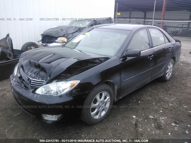 4T1BE30K96U707303 - 2006 TOYOTA CAMRY LE/XLE/SE BLACK photo 2