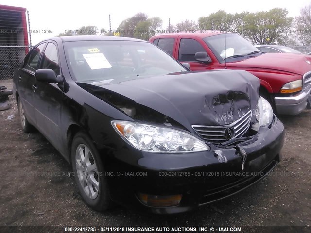 4T1BE30K96U707303 - 2006 TOYOTA CAMRY LE/XLE/SE BLACK photo 6