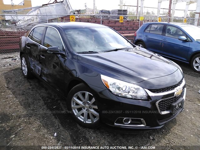 1G11F5SL2FF266061 - 2015 CHEVROLET MALIBU LTZ BLACK photo 1