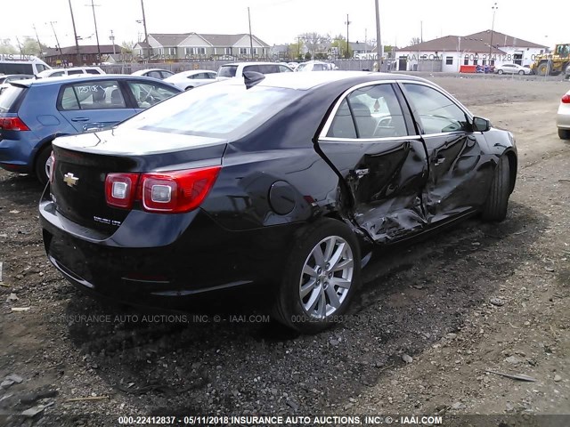 1G11F5SL2FF266061 - 2015 CHEVROLET MALIBU LTZ BLACK photo 4