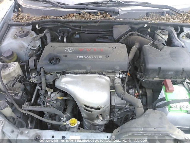 4T1BE32K35U971628 - 2005 TOYOTA CAMRY LE/XLE/SE Açıq mavi foto 10