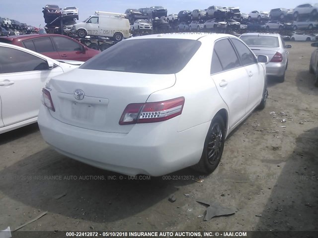 4T1BF3EK8AU553018 - 2010 TOYOTA CAMRY SE/LE/XLE 白色 照片 4
