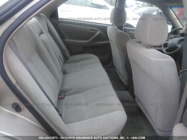 4T1BG22KXXU871761 - 1999 TOYOTA CAMRY CE/LE/XLE GOLD photo 8