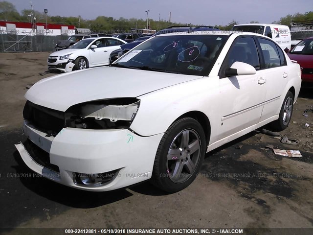 1G1ZU538X6F243193 - 2006 CHEVROLET MALIBU LTZ 白色 照片 2