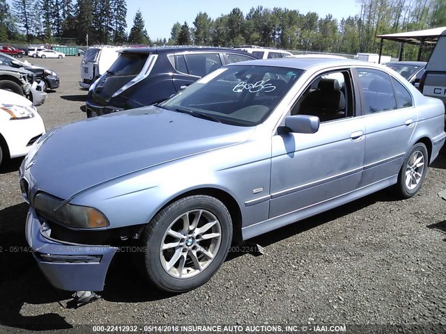 WBADT434X3G032980 - 2003 BMW 525 I AUTOMATIC Mavi foto 2