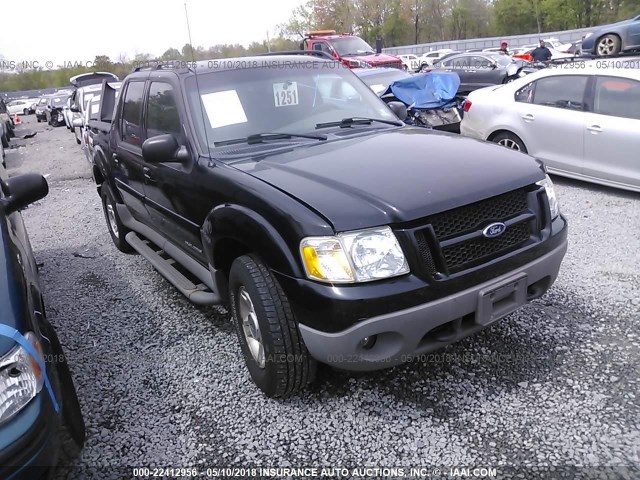 1FMZU67E41UA61924 - 2001 FORD EXPLORER SPORT TR  BLACK photo 1