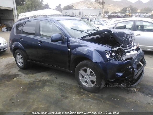 JA4MS31X47Z012144 - 2007 MITSUBISHI OUTLANDER ES/LS 蓝色 照片 1