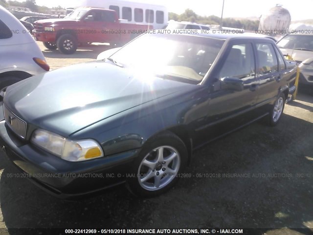 YV1LS5576W1505757 - 1998 VOLVO S70 GREEN photo 2