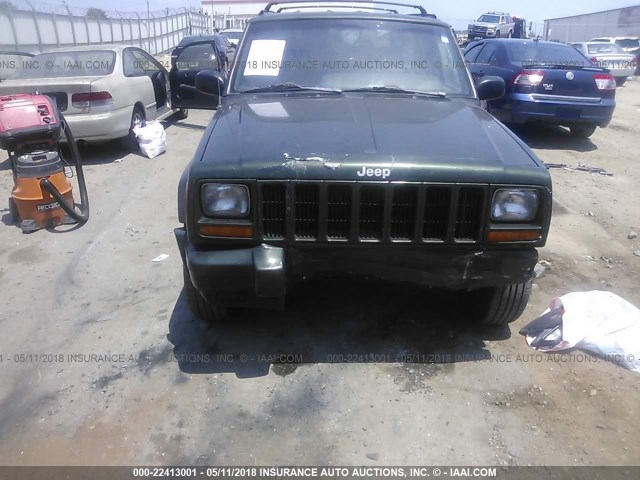 1J4FT78S4VL576223 - 1997 JEEP CHEROKEE COUNTRY GREEN photo 6