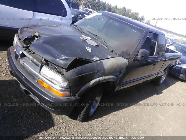 1GCCS1943Y8103591 - 2000 CHEVROLET S TRUCK S10 黑色 照片 2
