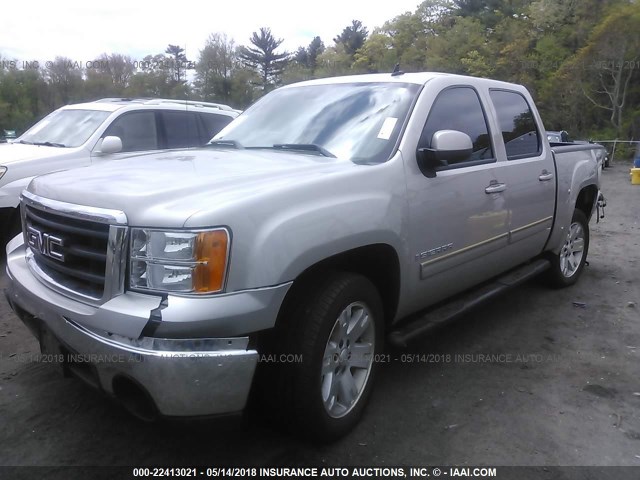 3GTEK13308G114194 - 2008 GMC SIERRA K1500 TAN photo 2