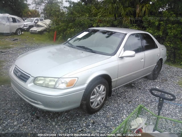 4T1BG22K41U856518 - 2001 TOYOTA CAMRY CE/LE/XLE 银色 照片 2