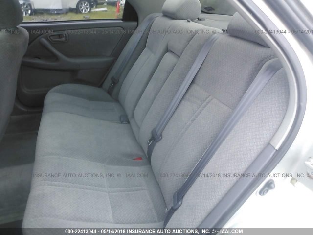 4T1BG22K41U856518 - 2001 TOYOTA CAMRY CE/LE/XLE 银色 照片 8