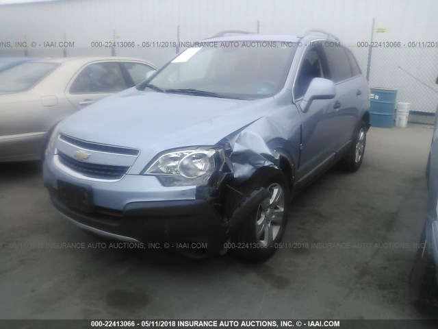 3GNAL2EK1DS640077 - 2013 CHEVROLET CAPTIVA LS 蓝色 照片 2