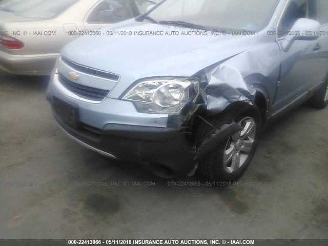 3GNAL2EK1DS640077 - 2013 CHEVROLET CAPTIVA LS 蓝色 照片 6