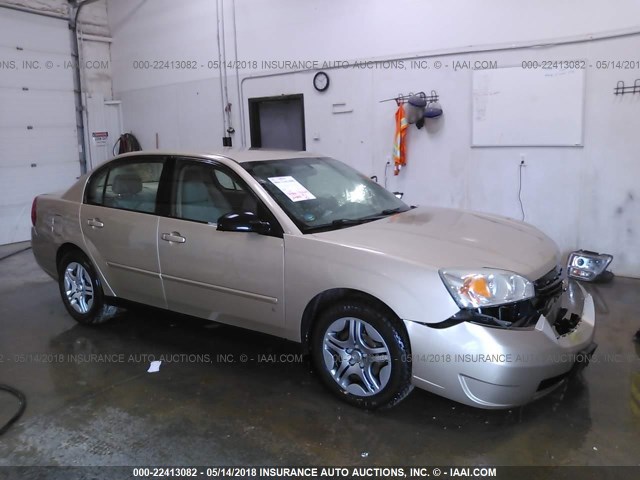 1G1ZS53876F165915 - 2006 CHEVROLET MALIBU LS 金色 照片 1