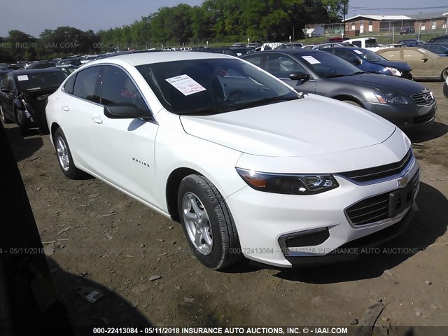 1G1ZB5ST2HF271987 - 2017 CHEVROLET MALIBU LS 白色 照片 1