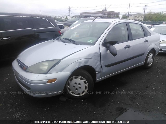 1FAFP33P23W195722 - 2003 FORD FOCUS LX SILVER photo 2