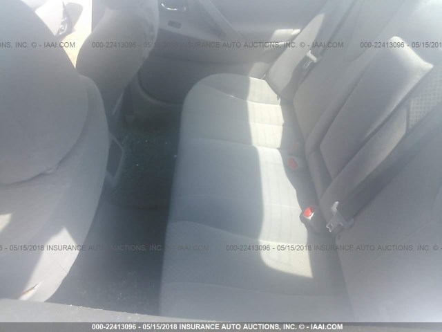 4T1BE46K38U755556 - 2008 TOYOTA CAMRY CE/LE/XLE/SE BLACK photo 8