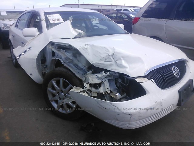 1G4HD57268U185554 - 2008 BUICK LUCERNE CXL WHITE photo 6