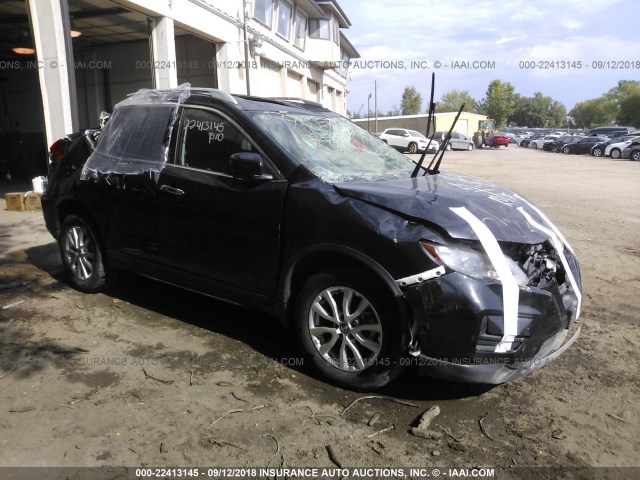 5N1AT2MVXHC894978 - 2017 NISSAN ROGUE SV/SL BLACK photo 6