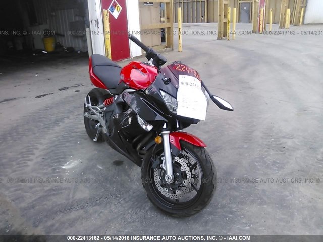 JKAEXEC199DA25419 - 2009 KAWASAKI EX650 C 红色 照片 1