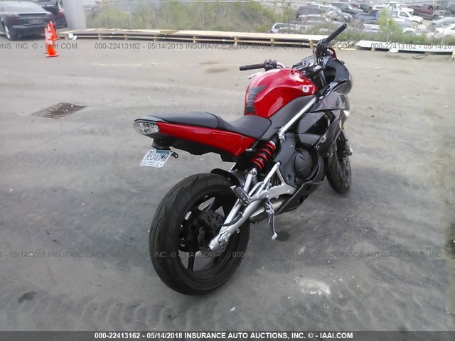 JKAEXEC199DA25419 - 2009 KAWASAKI EX650 C 红色 照片 4