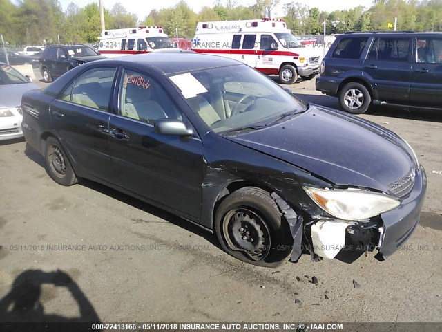 4T1BE32K43U658729 - 2003 TOYOTA CAMRY LE/XLE/SE მწვანე ფოტო 1