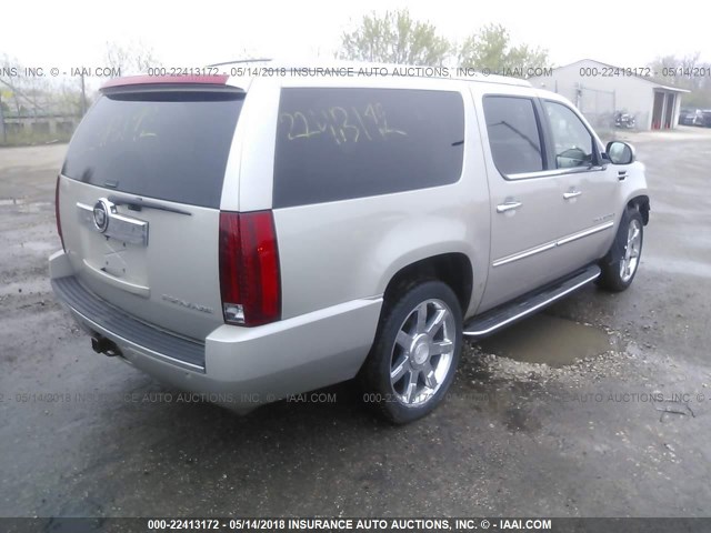 1GYFK26209R178891 - 2009 CADILLAC ESCALADE ESV LUXURY GOLD photo 4
