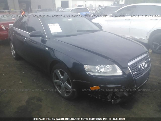 WAUDH74F68N140082 - 2008 AUDI A6 3.2 QUATTRO BLACK photo 1