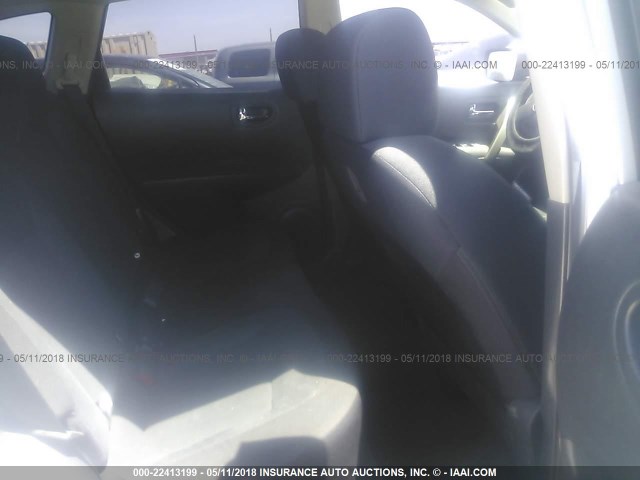 JN8AS5MT1EW607047 - 2014 NISSAN ROGUE SELECT S SILVER photo 8