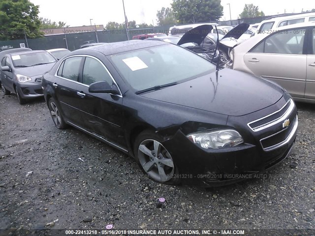 1G1ZC5E03CF350057 - 2012 CHEVROLET MALIBU 1LT 黑色 照片 1