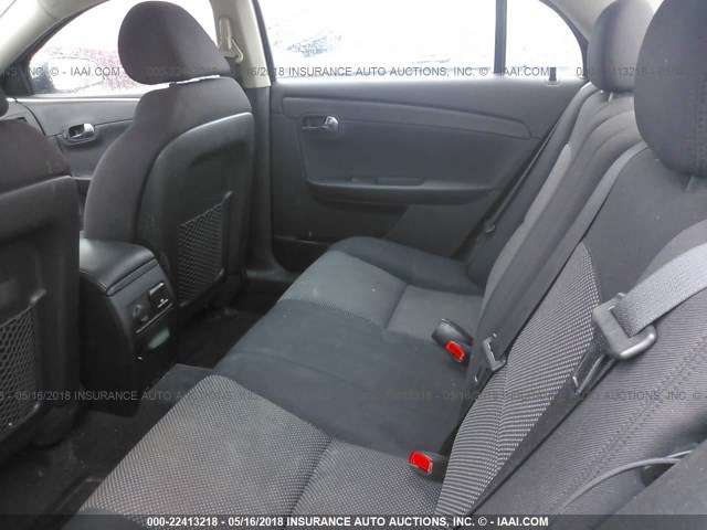 1G1ZC5E03CF350057 - 2012 CHEVROLET MALIBU 1LT 黑色 照片 8