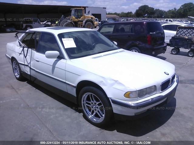 WBAGH8347YDP07392 - 2000 BMW 740 IL WHITE photo 1