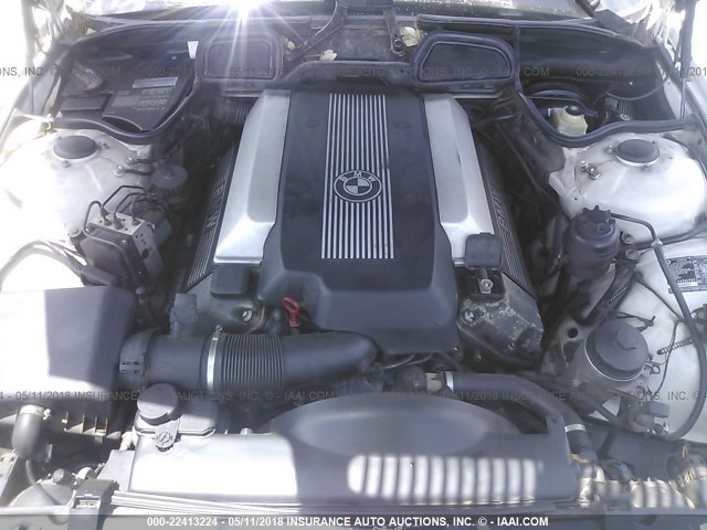 WBAGH8347YDP07392 - 2000 BMW 740 IL WHITE photo 10