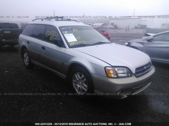 4S3BH675937618449 - 2003 SUBARU LEGACY OUTBACK AWP 银色 照片 1