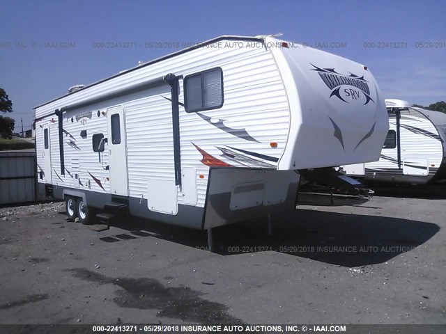 4X4FWTH23ER345777 - 2014 FORR CAMPER  WHITE photo 1