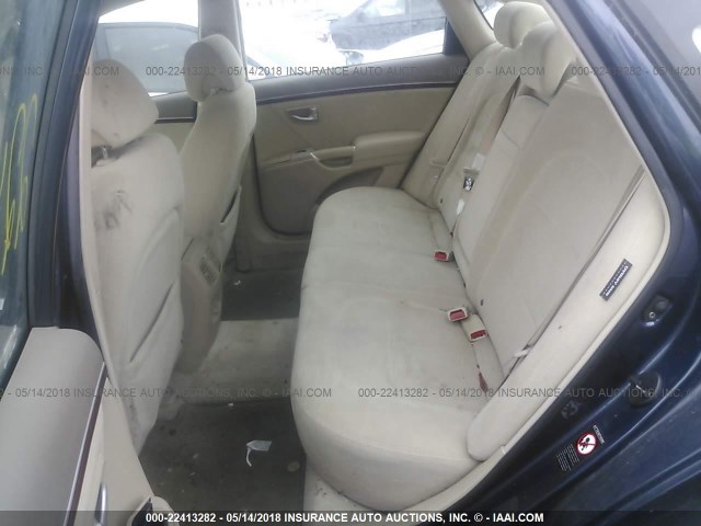 KMHFC46D47A235780 - 2007 HYUNDAI AZERA GLS BLUE photo 8