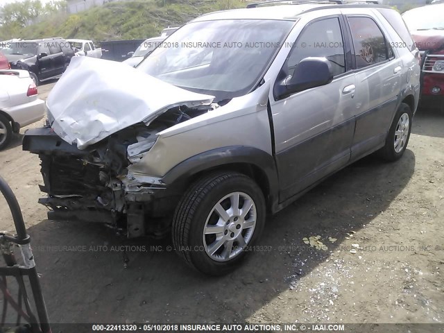 3G5DA03E15S523105 - 2005 BUICK RENDEZVOUS CX/CXL SILVER photo 2