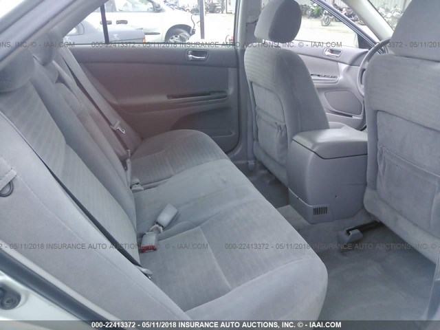 4T1BE32K46U642731 - 2006 TOYOTA CAMRY LE/XLE/SE ვერცხლისფერი ფოტო 8