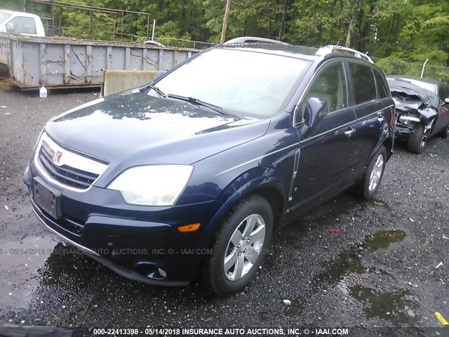 3GSDL63768S591609 - 2008 SATURN VUE XR BLUE photo 2