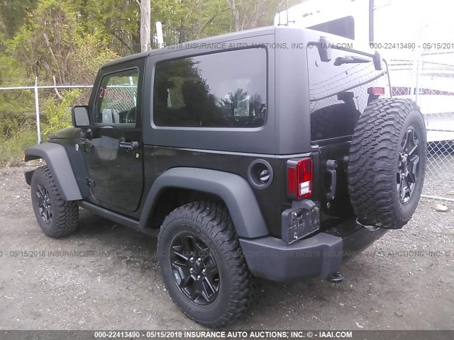1C4AJWAG0HL657889 - 2017 JEEP WRANGLER SPORT Qara foto 3
