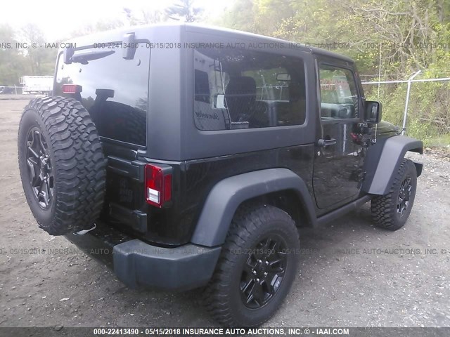 1C4AJWAG0HL657889 - 2017 JEEP WRANGLER SPORT Qara foto 4