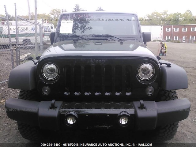 1C4AJWAG0HL657889 - 2017 JEEP WRANGLER SPORT Qara foto 6