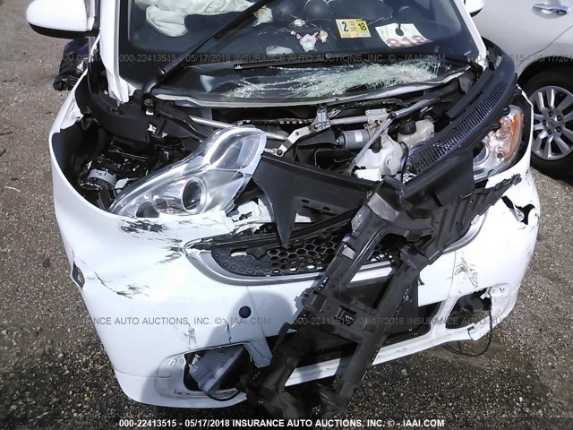WMEEJ3BA6DK650702 - 2013 SMART FORTWO PURE/PASSION WHITE photo 6