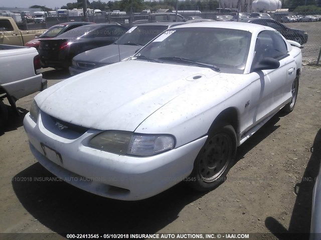 1FALP42T1SF178478 - 1995 FORD MUSTANG GT/GTS WHITE photo 2